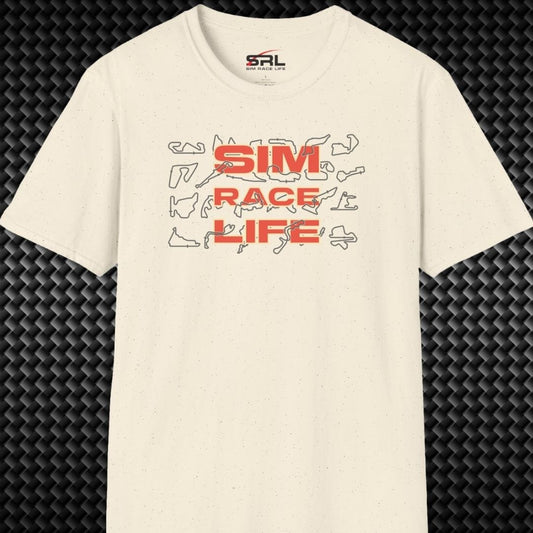 Sim Race Life Tracks T-Shirt