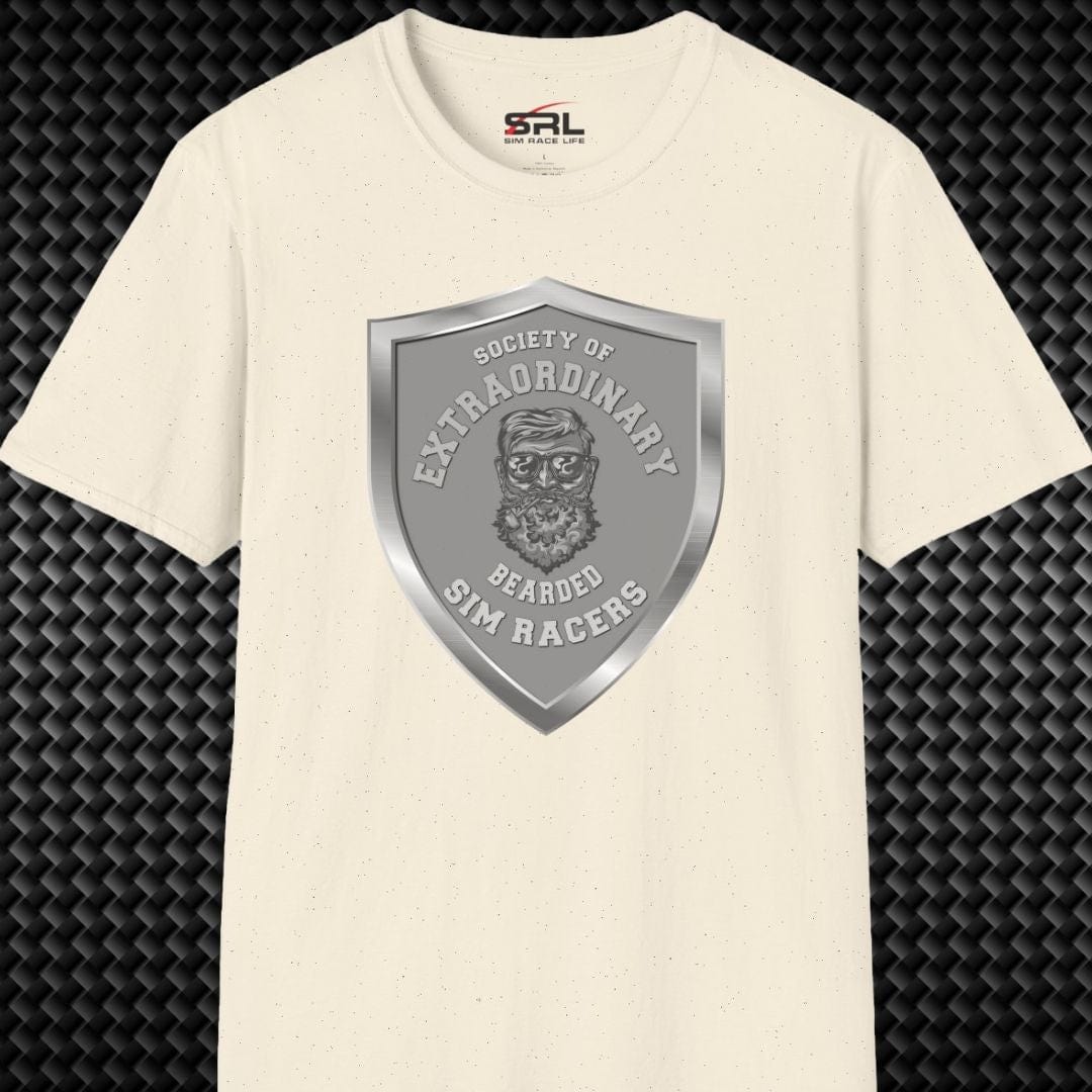 Extraordinary Bearded Sim Racers T-Shirt