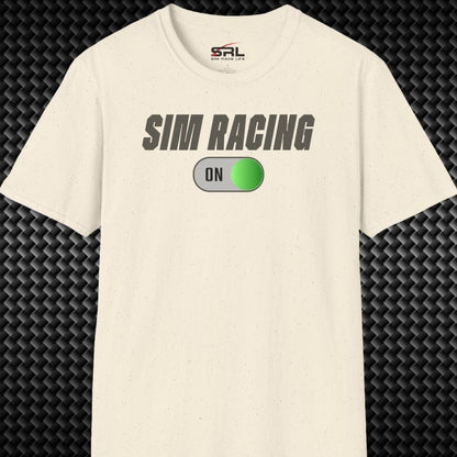Sim Racing On T-Shirt