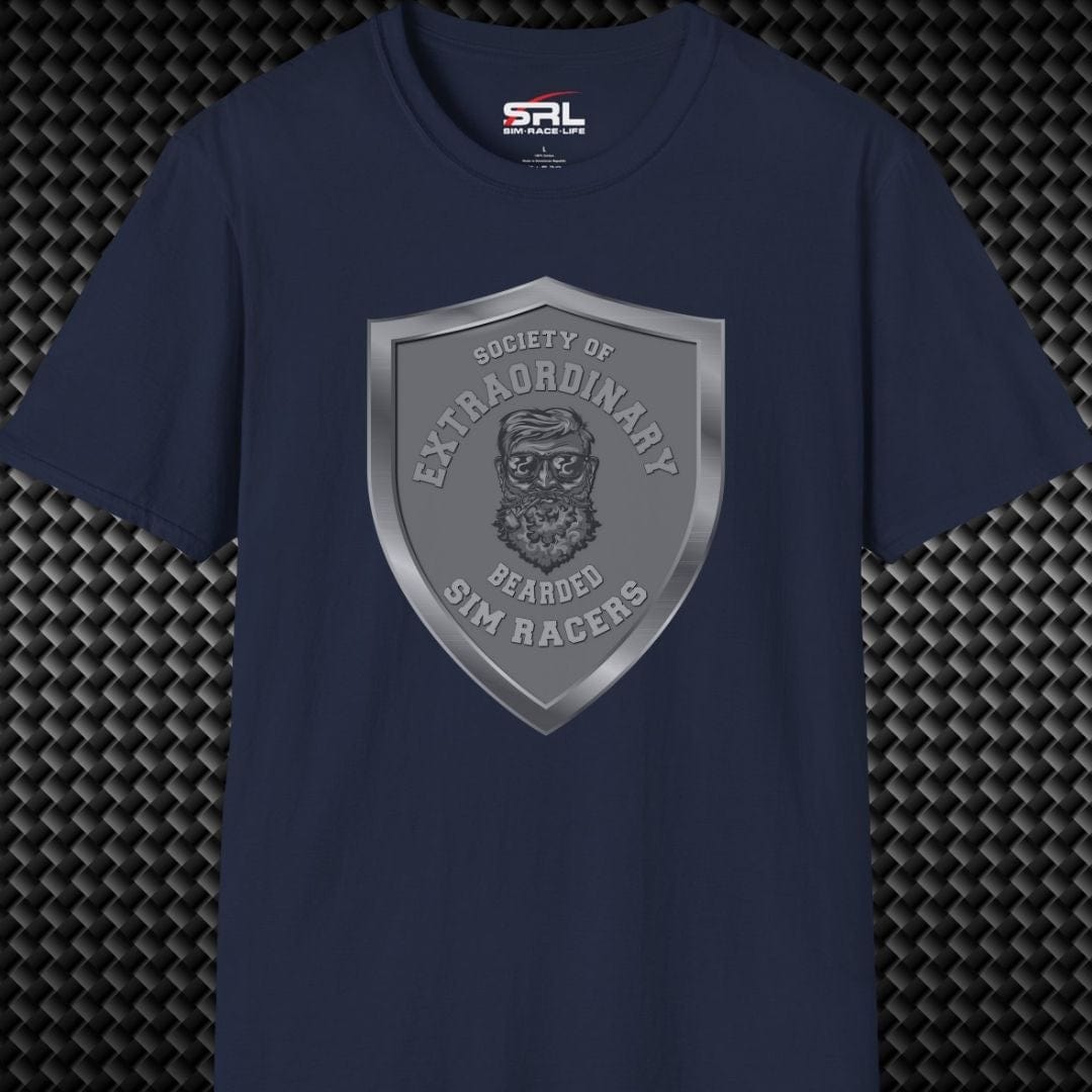 Extraordinary Bearded Sim Racers T-Shirt