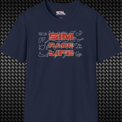 Sim Race Life Tracks T-Shirt