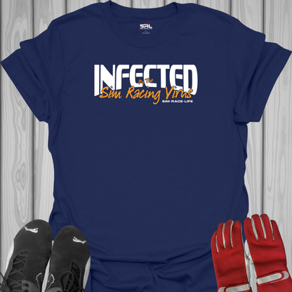 Infected By The Sim Racing Virus T-Shirt