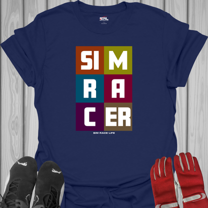 Sim Racer Panel T-Shirt