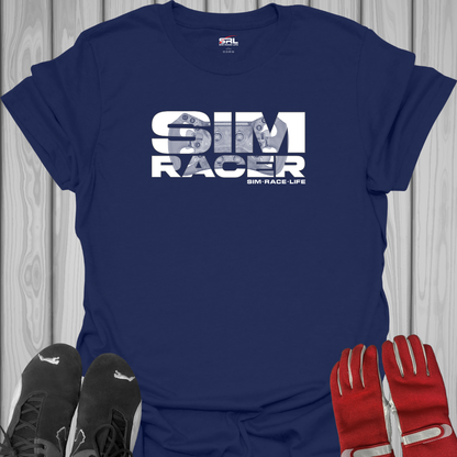 Sim Racer - Steering Wheel - T-Shirt