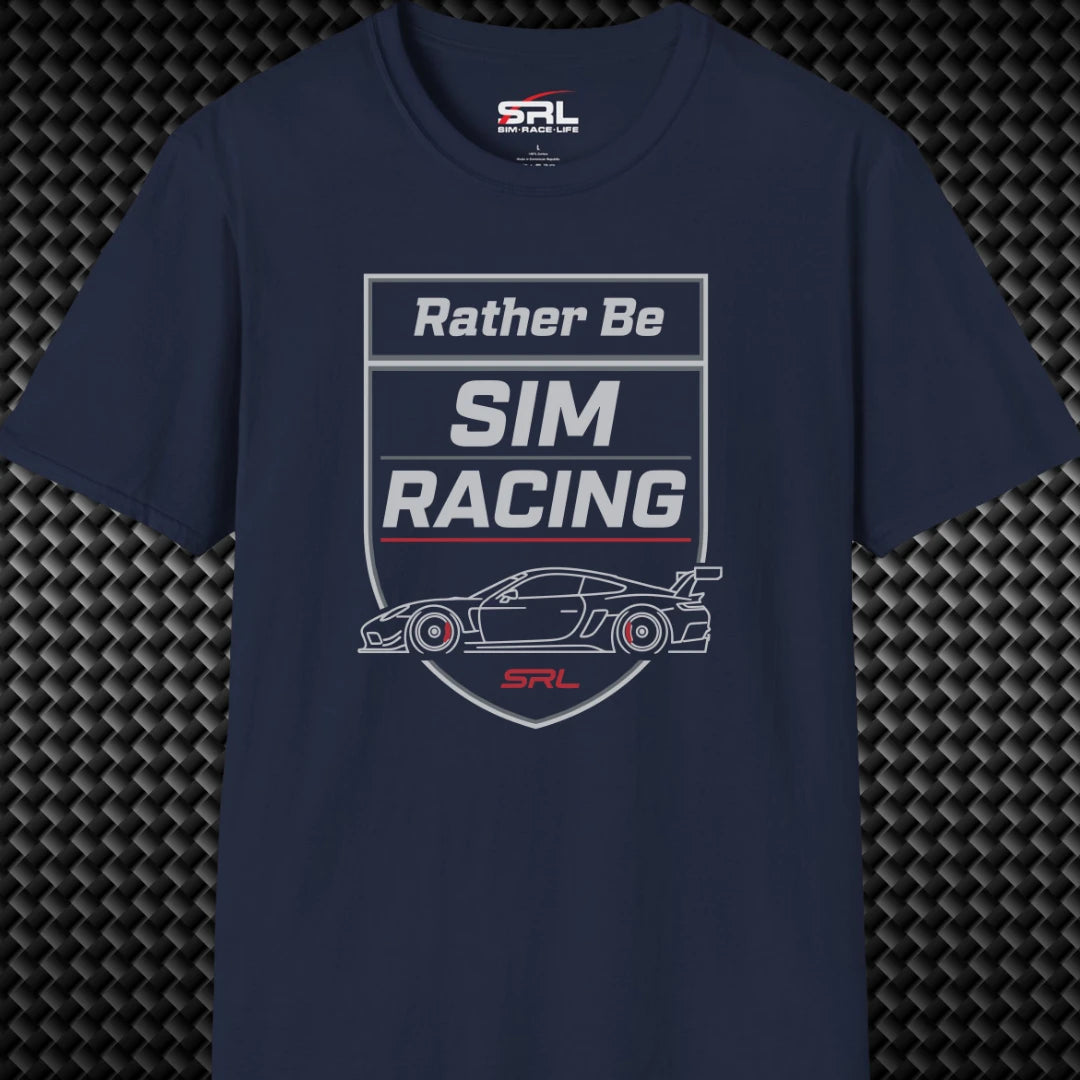 Rather Be Sim Racing T-Shirt