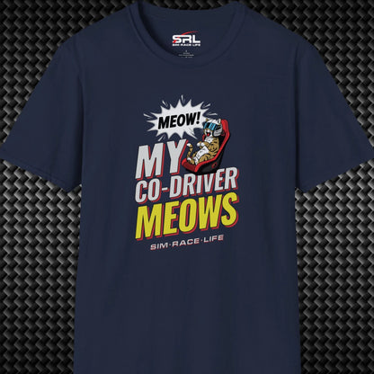 My Co-Driver Meows T-Shirt