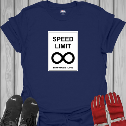 Speed Limit Infinity Sim Racing T-Shirt