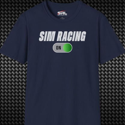 Sim Racing On T-Shirt