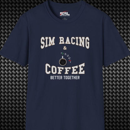 Sim Racing & Coffee T-Shirt