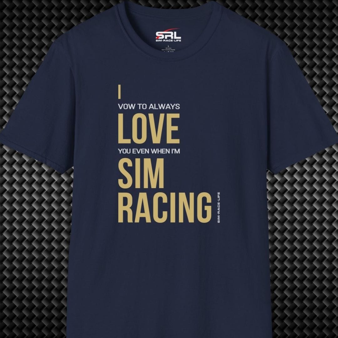 I Love Sim Racing T-Shirt