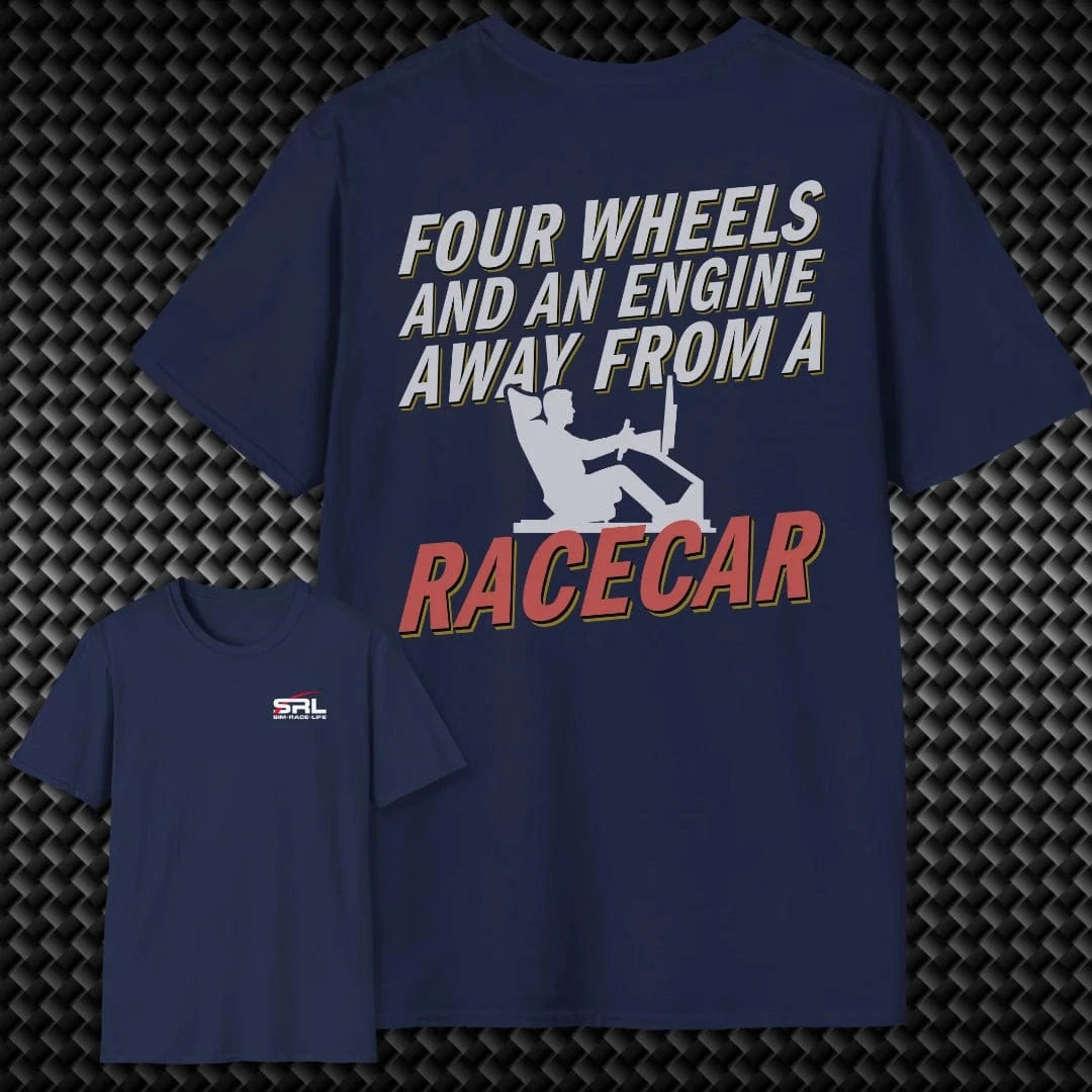 Four Wheels & An Engine T-Shirt