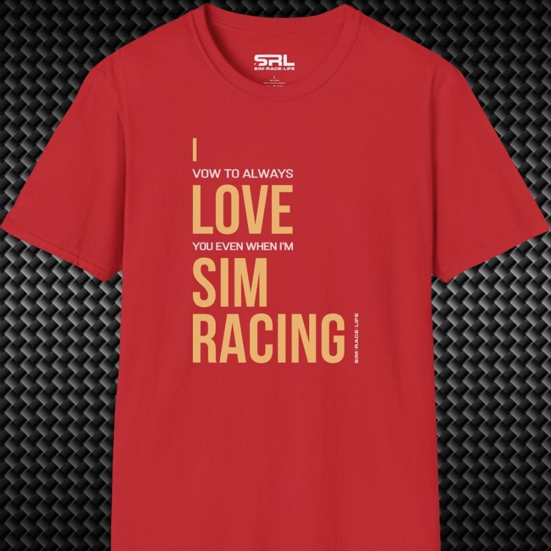 I Love Sim Racing T-Shirt