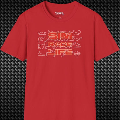 Sim Race Life Tracks T-Shirt