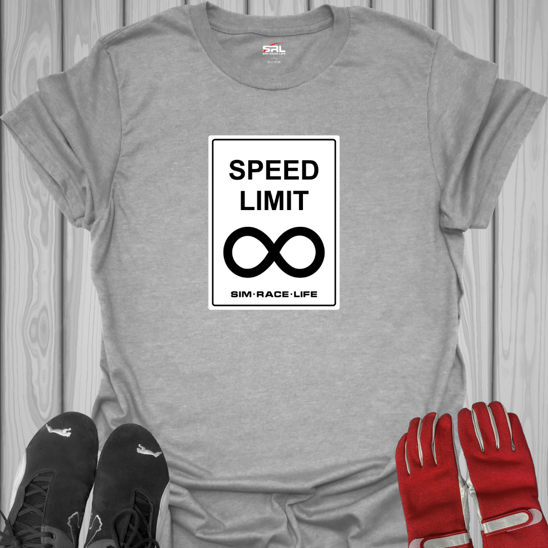 Speed Limit Infinity Sim Racing T-Shirt