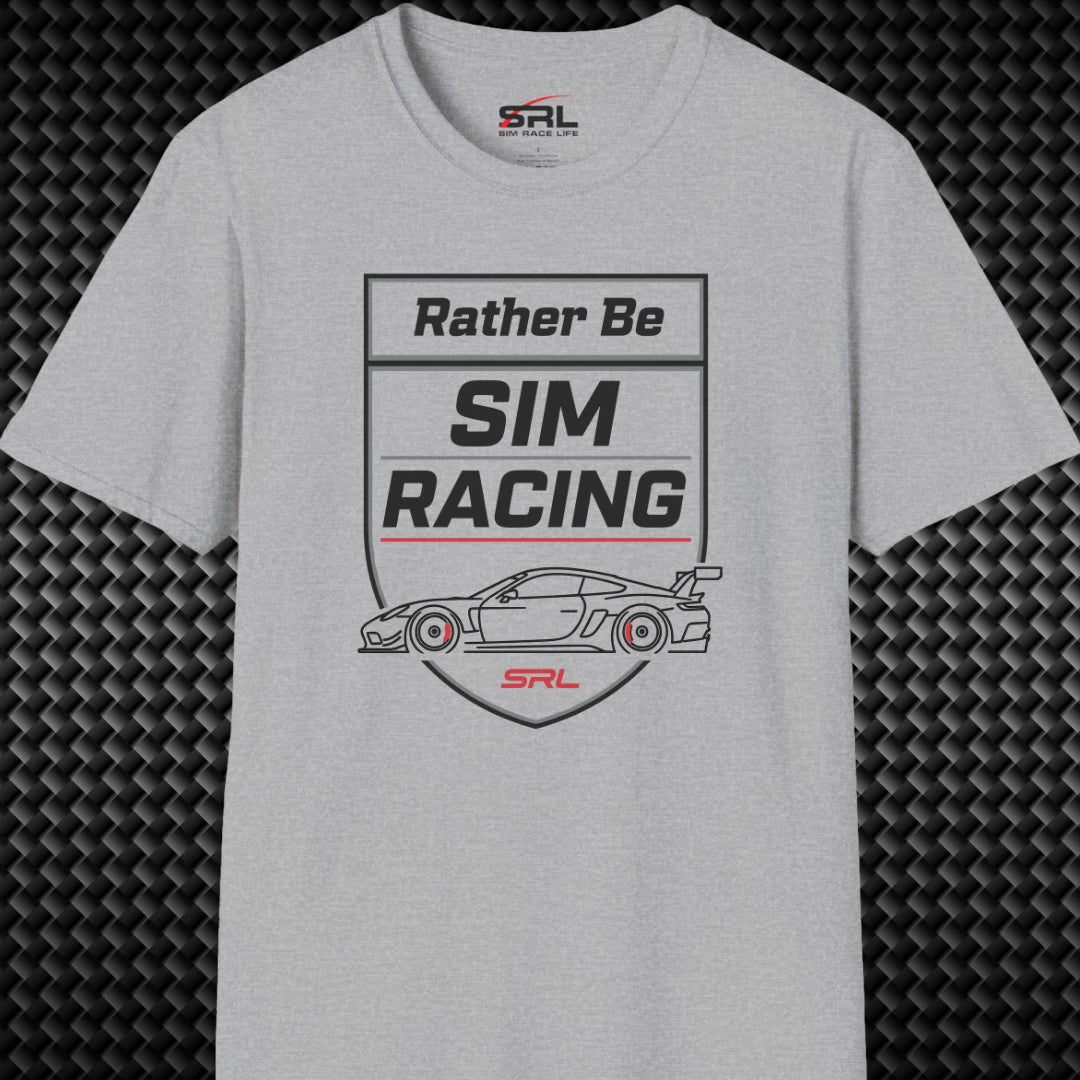Rather Be Sim Racing T-Shirt