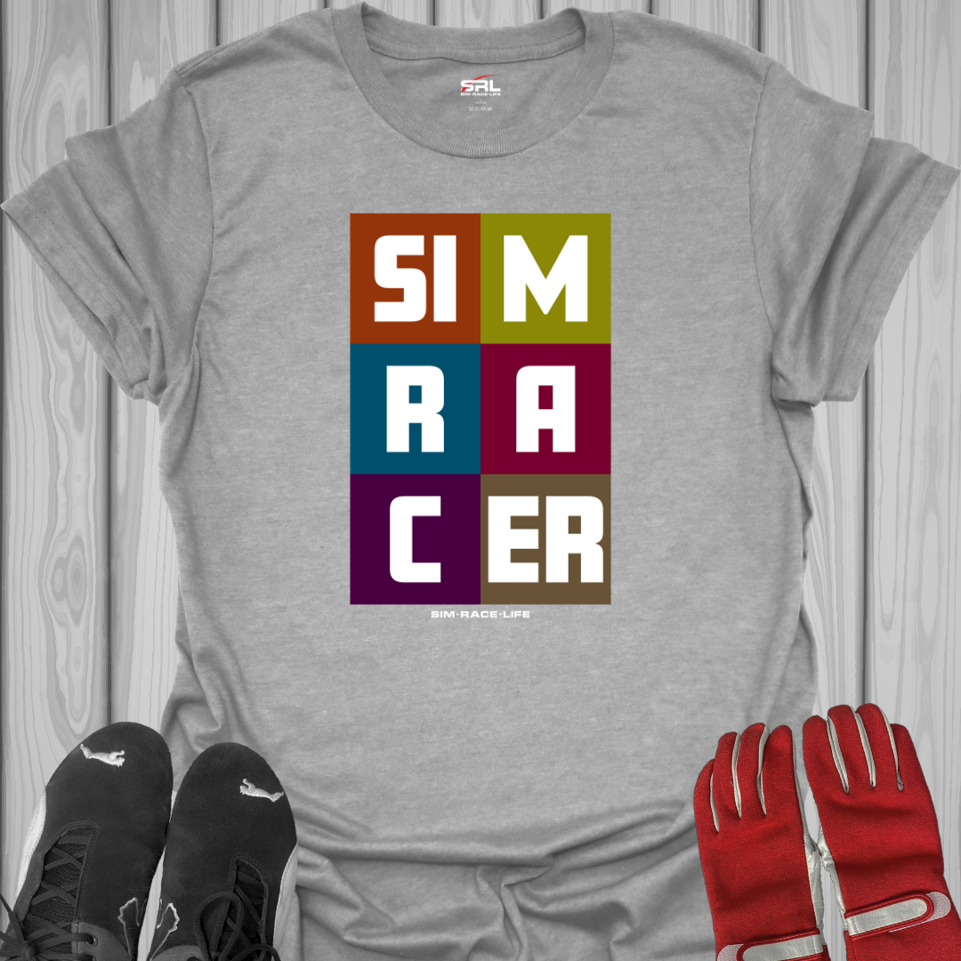 Sim Racer Panel T-Shirt