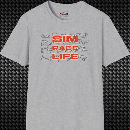 Sim Race Life Tracks T-Shirt