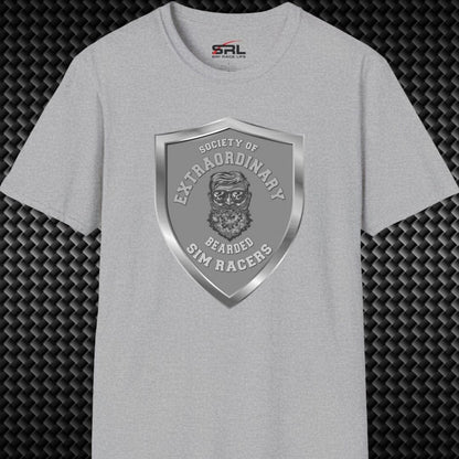 Extraordinary Bearded Sim Racers T-Shirt