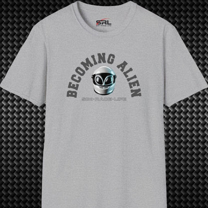 Becoming Alien Helmet T-Shirt