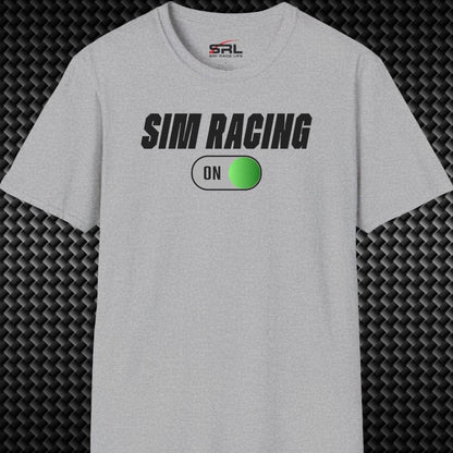 Sim Racing On T-Shirt