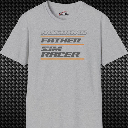 Husband Father Sim Racer T-Shirt
