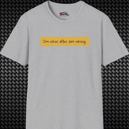 Nicer After Sim Racing T-Shirt