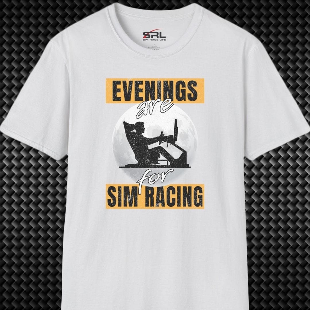 Evenings Are For Sim Racing T-Shirt