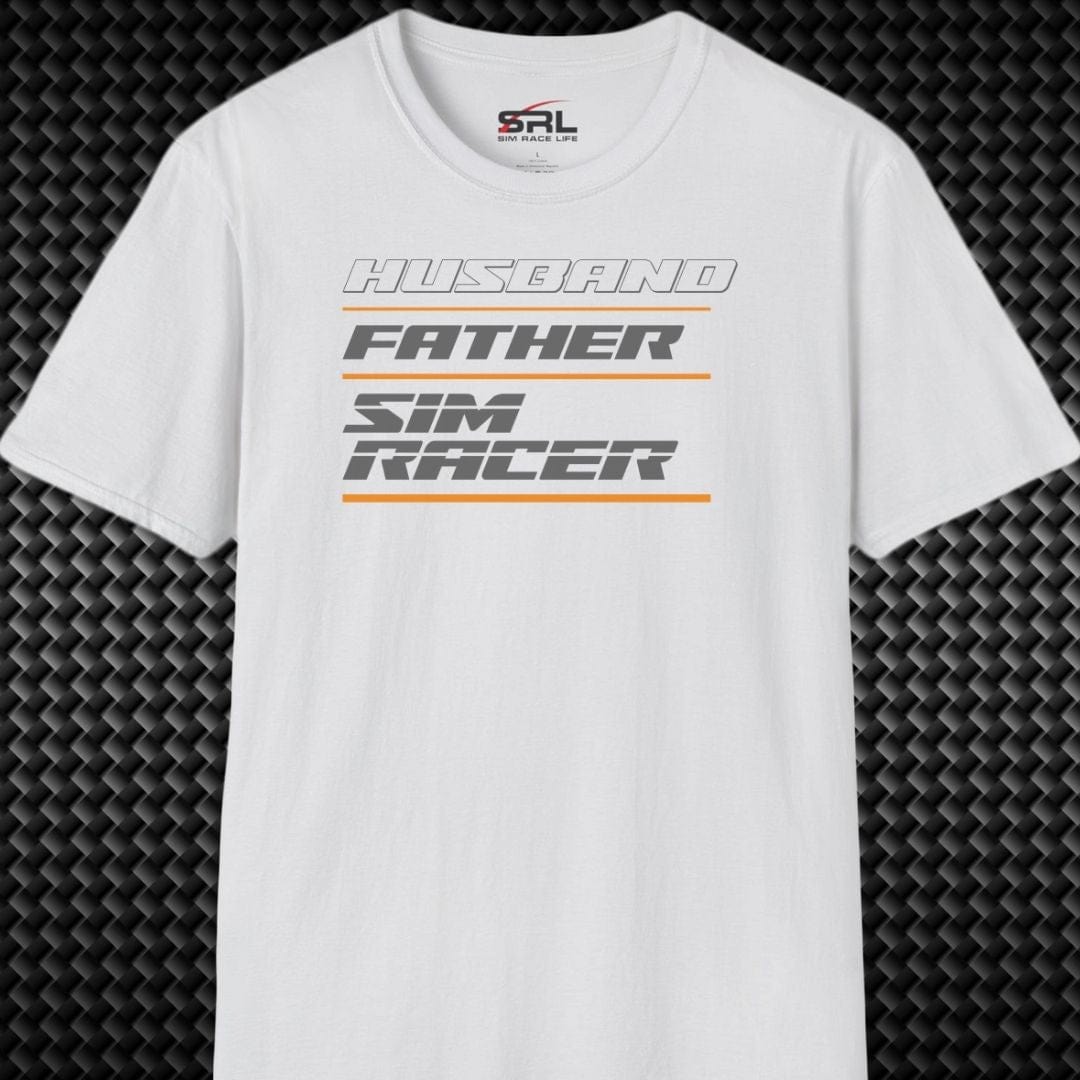 Husband Father Sim Racer T-Shirt
