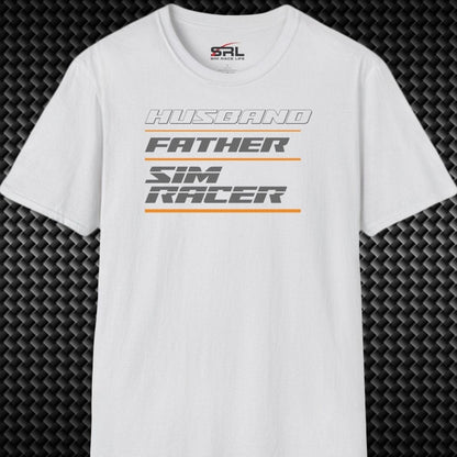 Husband Father Sim Racer T-Shirt