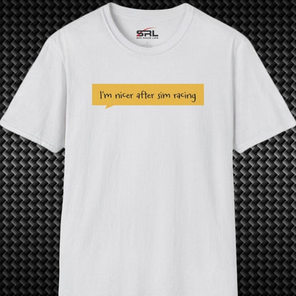 Nicer After Sim Racing T-Shirt