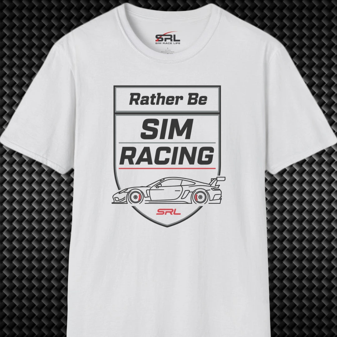 Rather Be Sim Racing T-Shirt